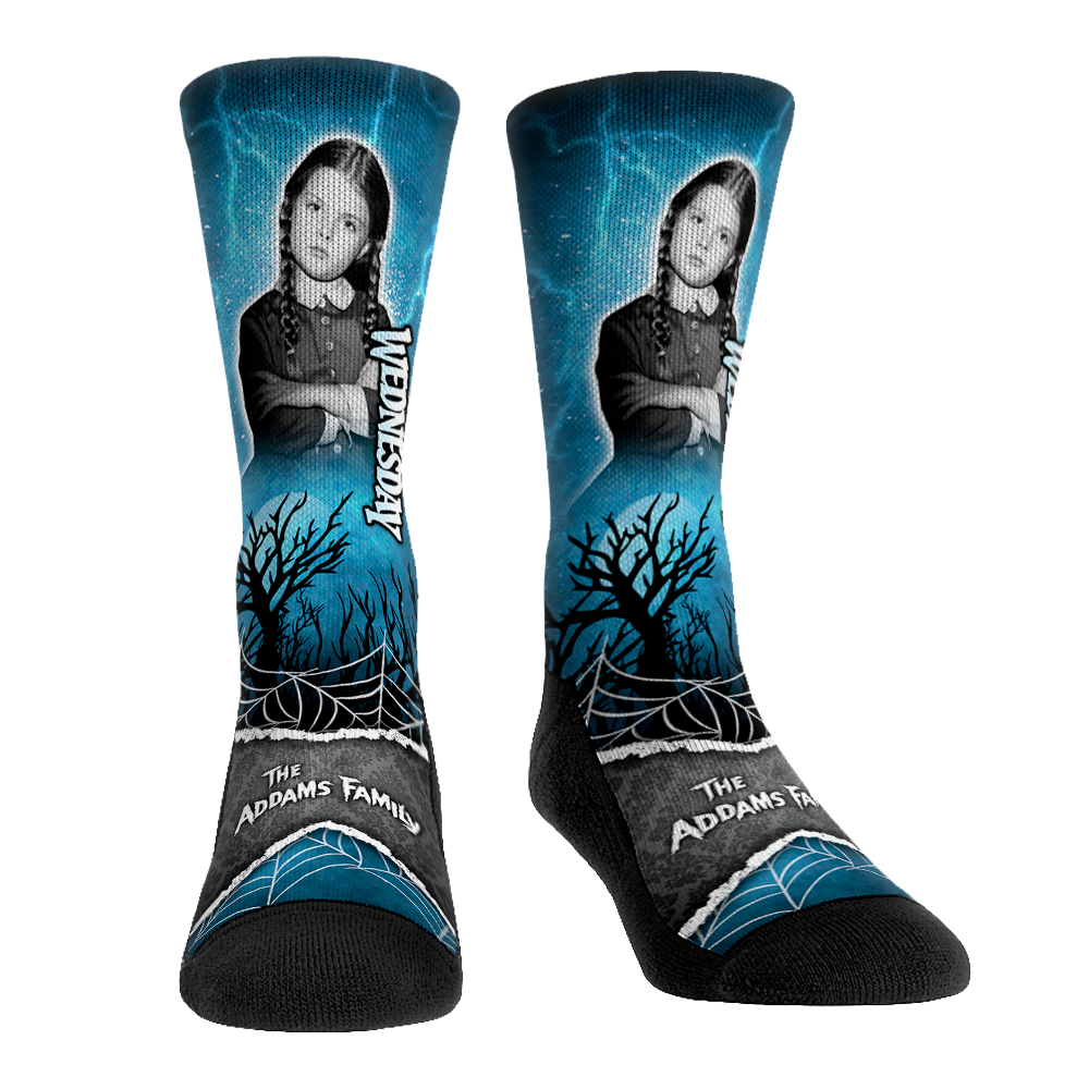 The Addams Family - Wednesday Classic Crew Socks