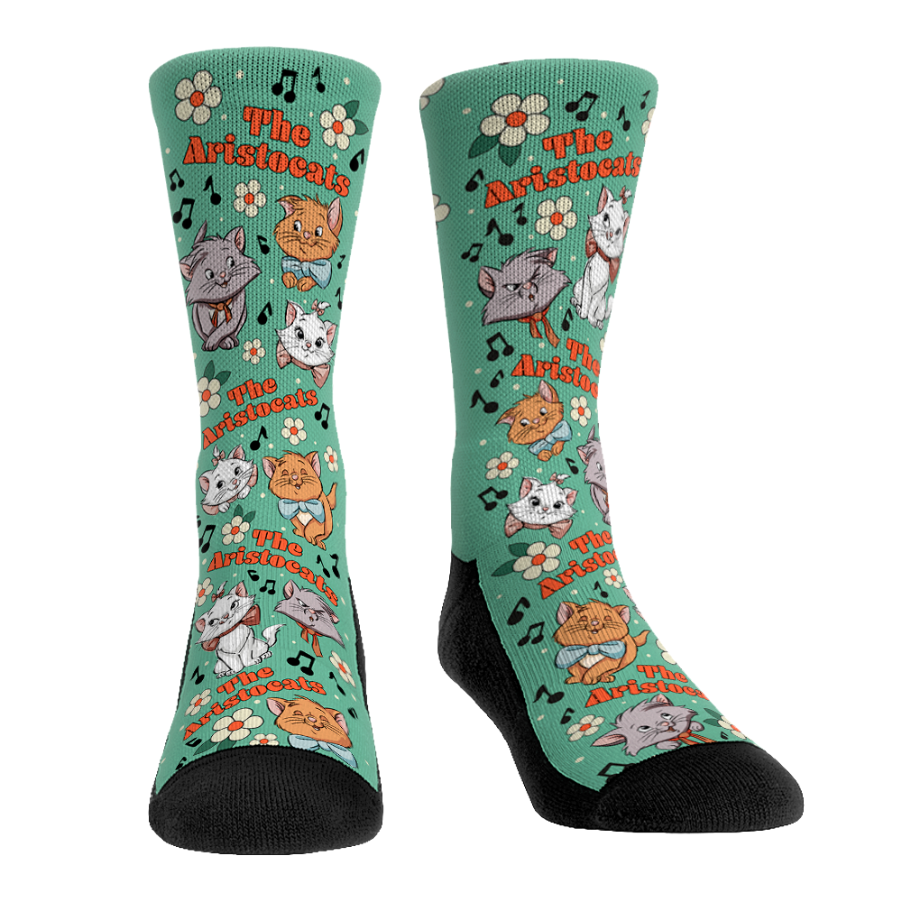 The Aristocats - Aristocats All-Over Crew Socks