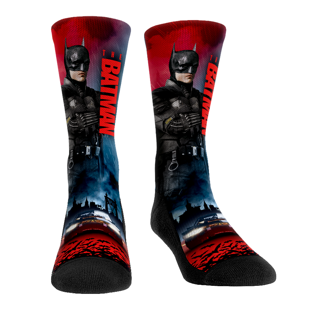 The Batman - Batman Sideplot Crew Socks