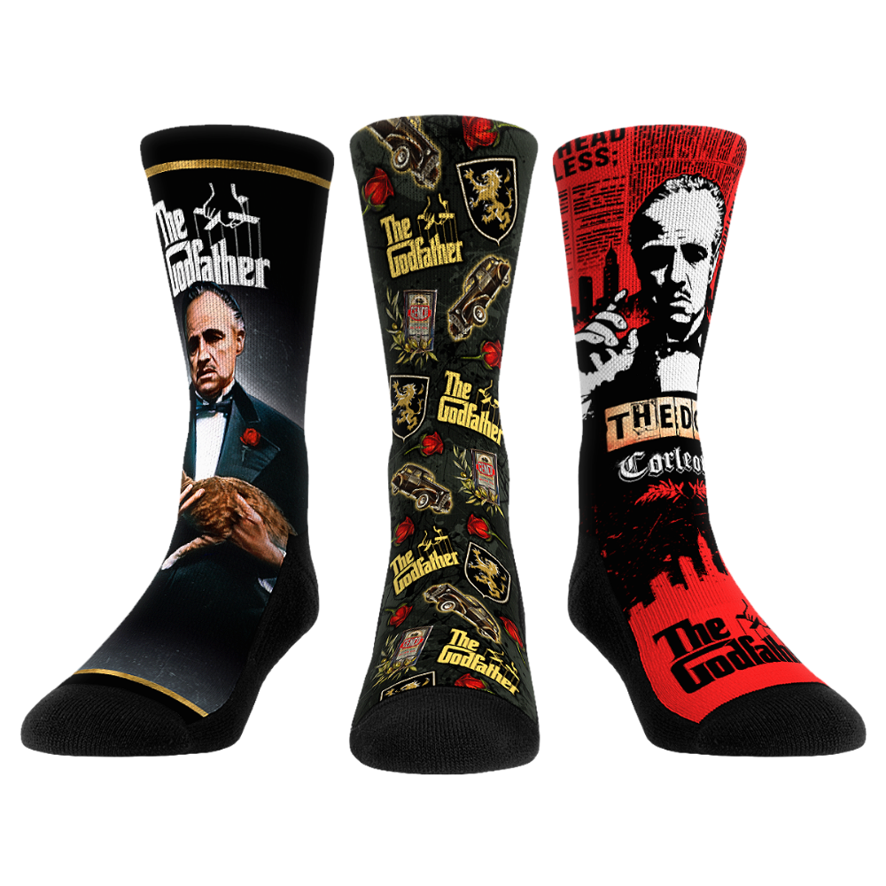 The Godfather - 3-Pack Crew Socks