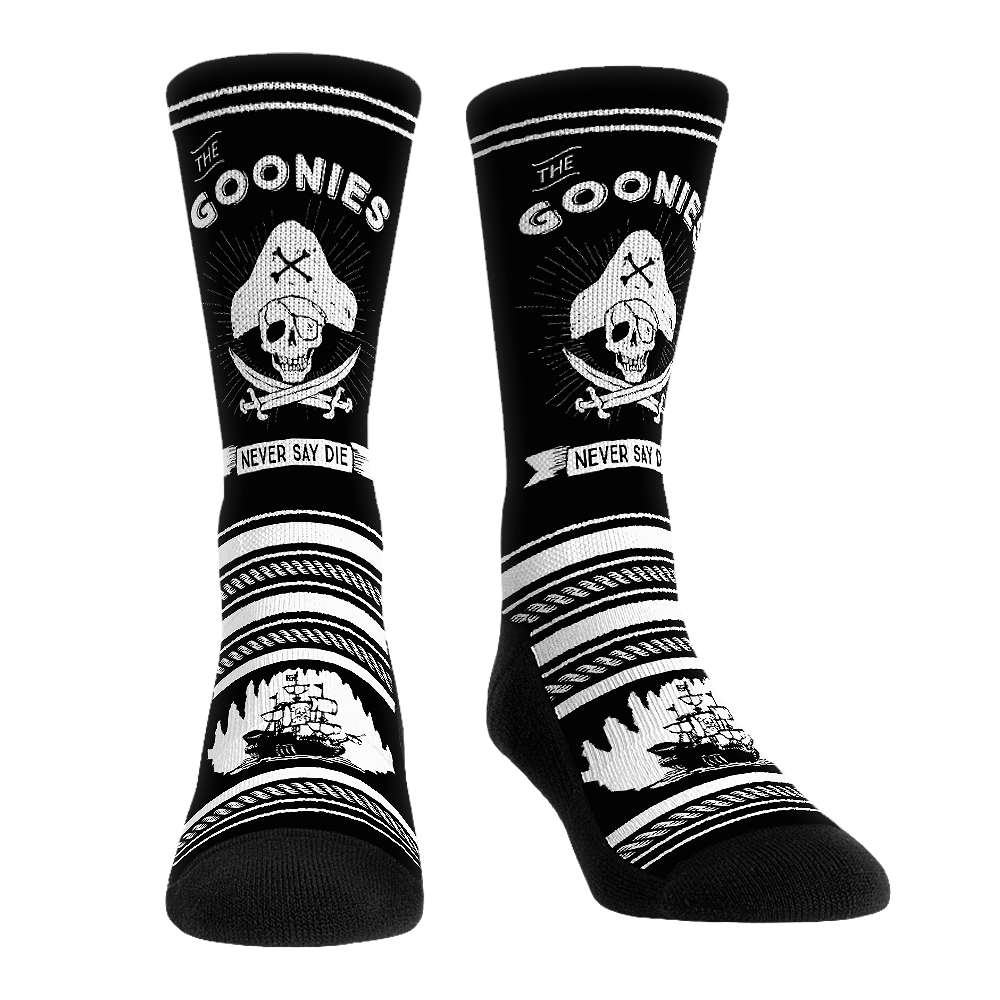 The Goonies - Never Say Die Crew Socks