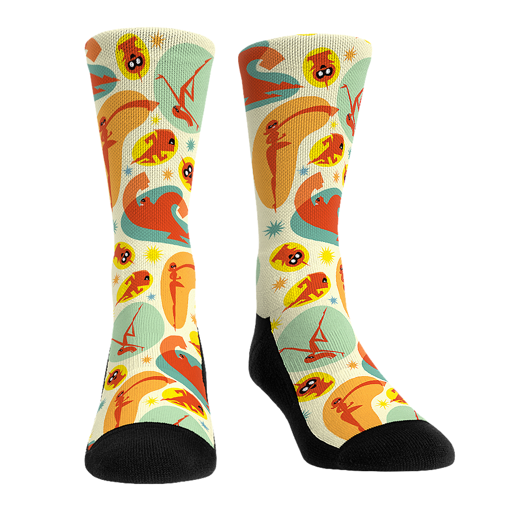 The Incredibles - Mod Pattern Crew Socks