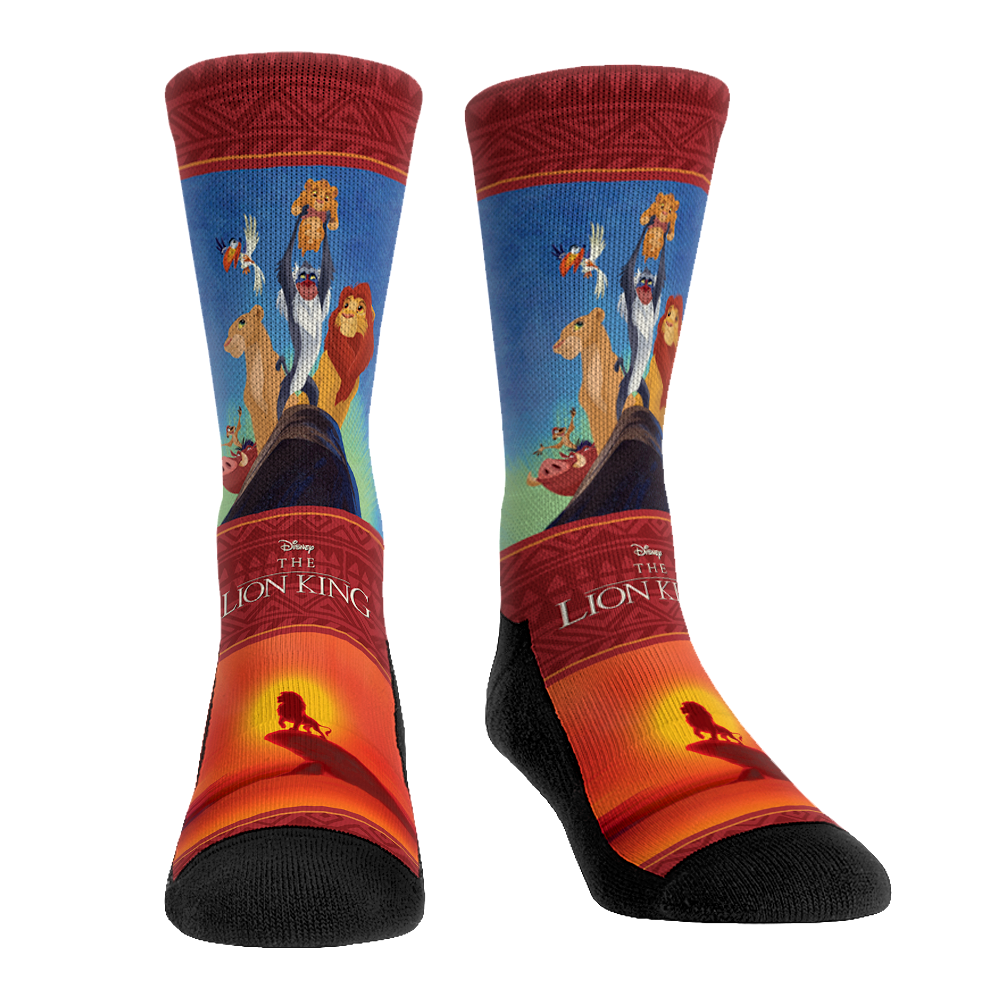 The Lion King - Pride Rock Crew Socks