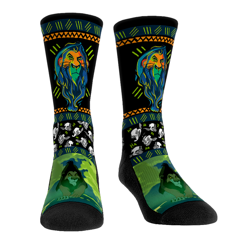 The Lion King - Scar Showtime Crew Socks