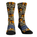 The Lion King - Scar & Hyenas - Stacked Characters Crew Socks