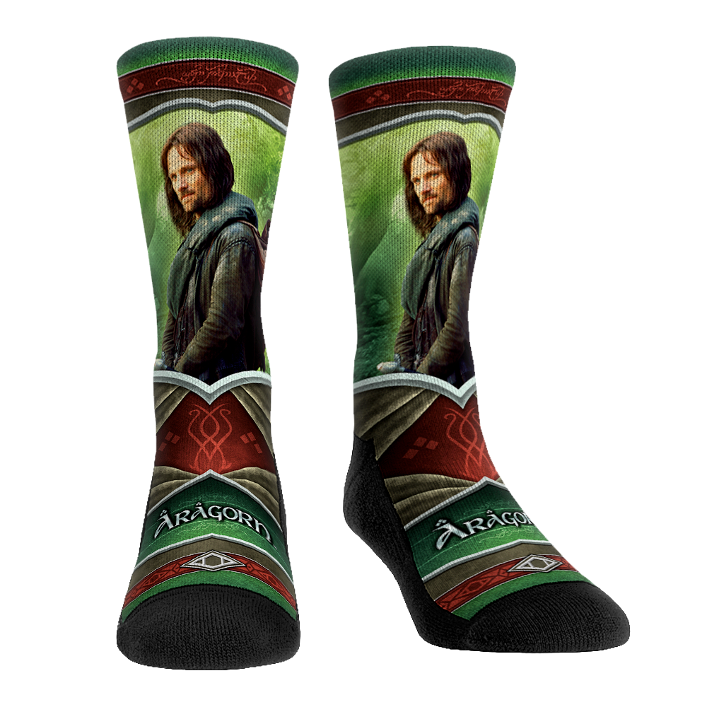 The Lord of the Rings - Aragorn - Hero Pose Crew Socks