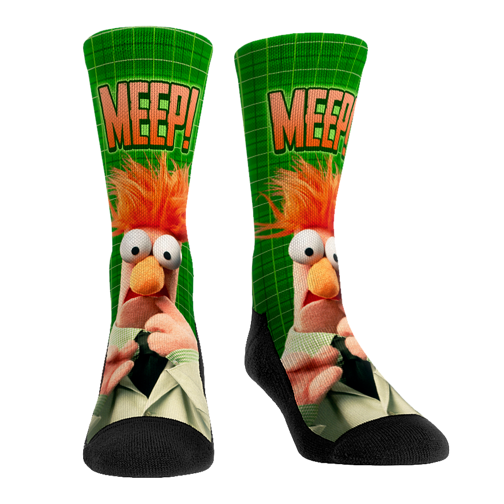 The Muppets - Beaker - Meep! Crew Socks