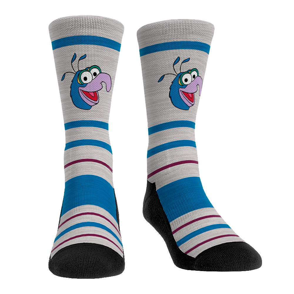 The Muppets - Gonzo - Classic Stripes Crew Socks