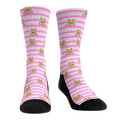 The Muppets - Miss Piggy - Peek-A-Boo Stripes Crew Socks