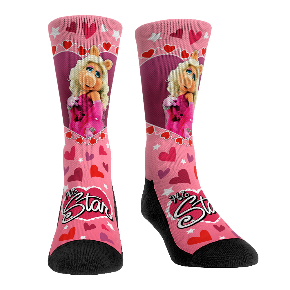 The Muppets - Muppet Duos (Miss Piggy) Crew Socks