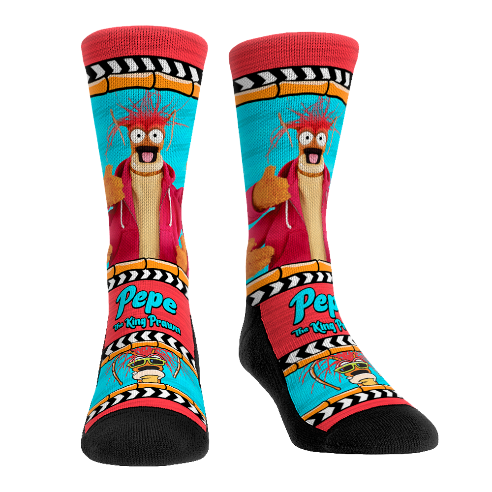The Muppets - Pepe the King Prawn - Showtime Crew Socks