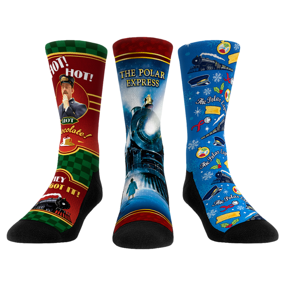 The Polar Express - 3-Pack Crew Socks