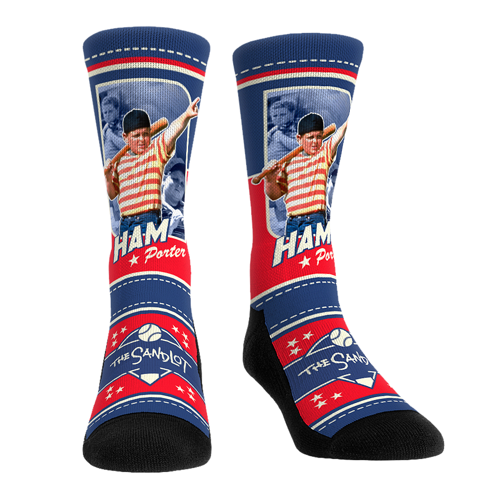 The Sandlot - Ham - Retro Photo Crew Socks