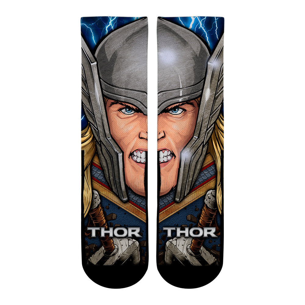 Thor - Split Face Crew Socks