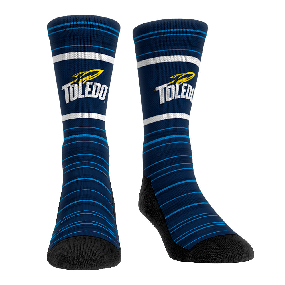 Toledo Rockets - Classic Lines Crew Socks