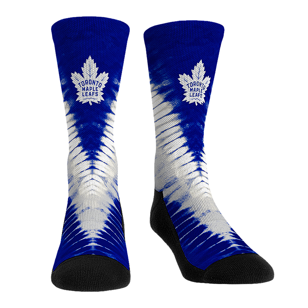 Toronto Maple Leafs - V Shape Tie Dye Crew Socks