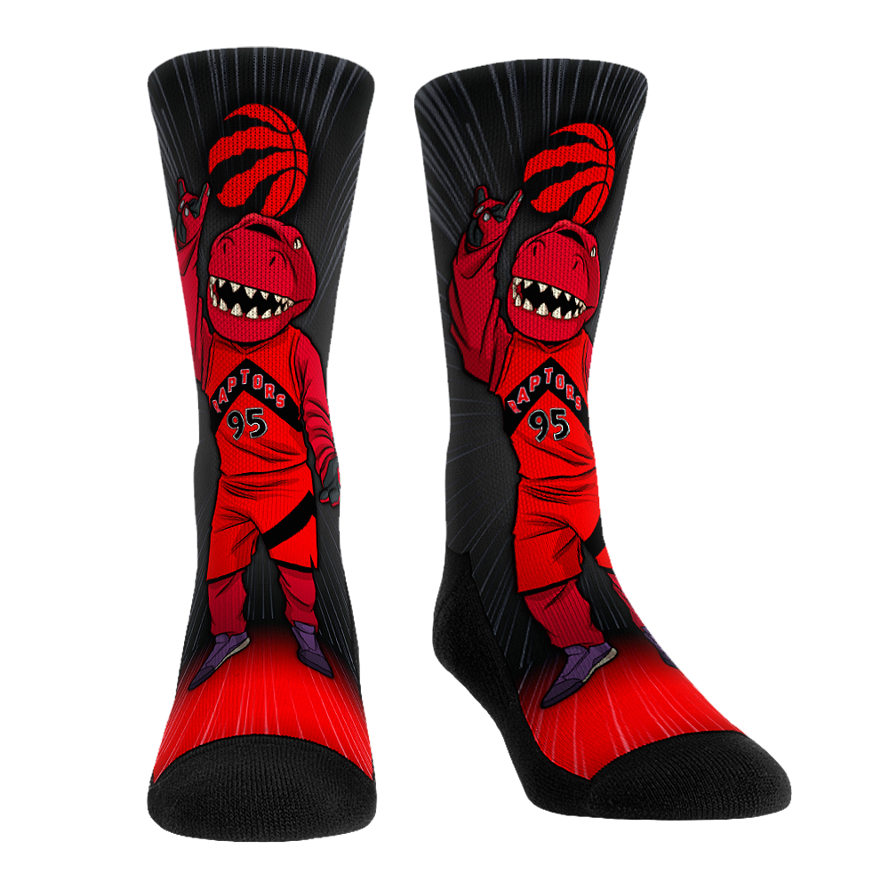 Toronto Raptors - Mascot Pump Up! Crew Socks