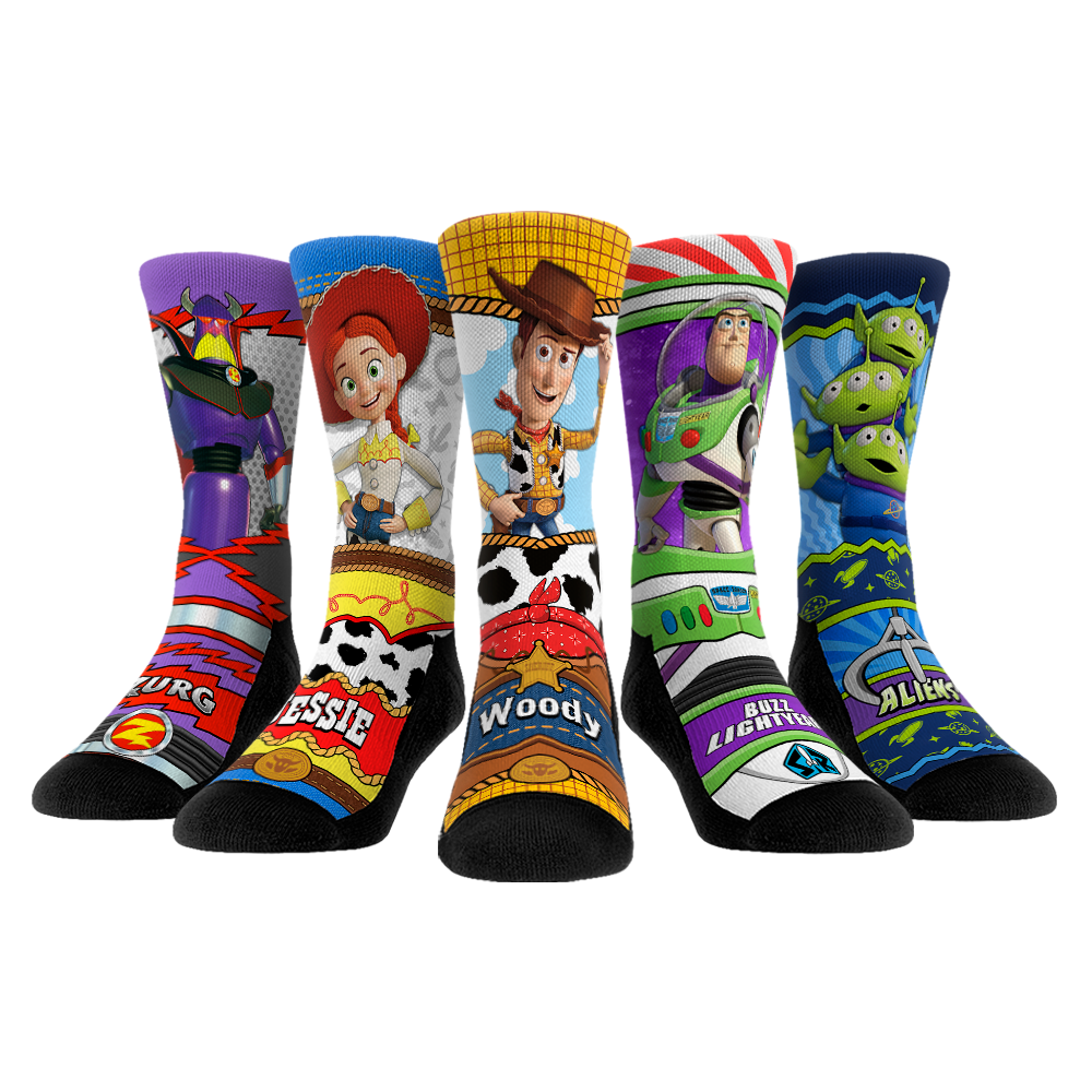Toy Story - Showtime - 5-Pack Crew Socks