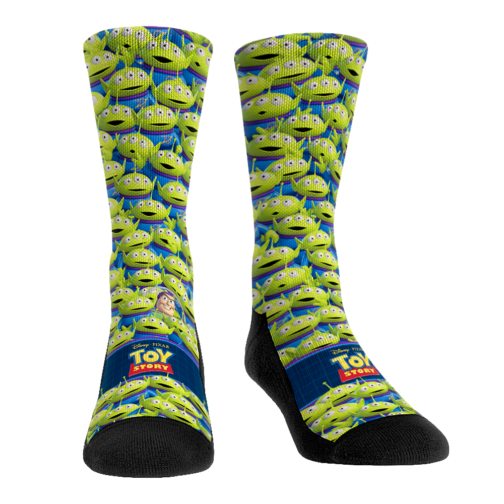 Toy Story - Aliens Stacked Crew Socks