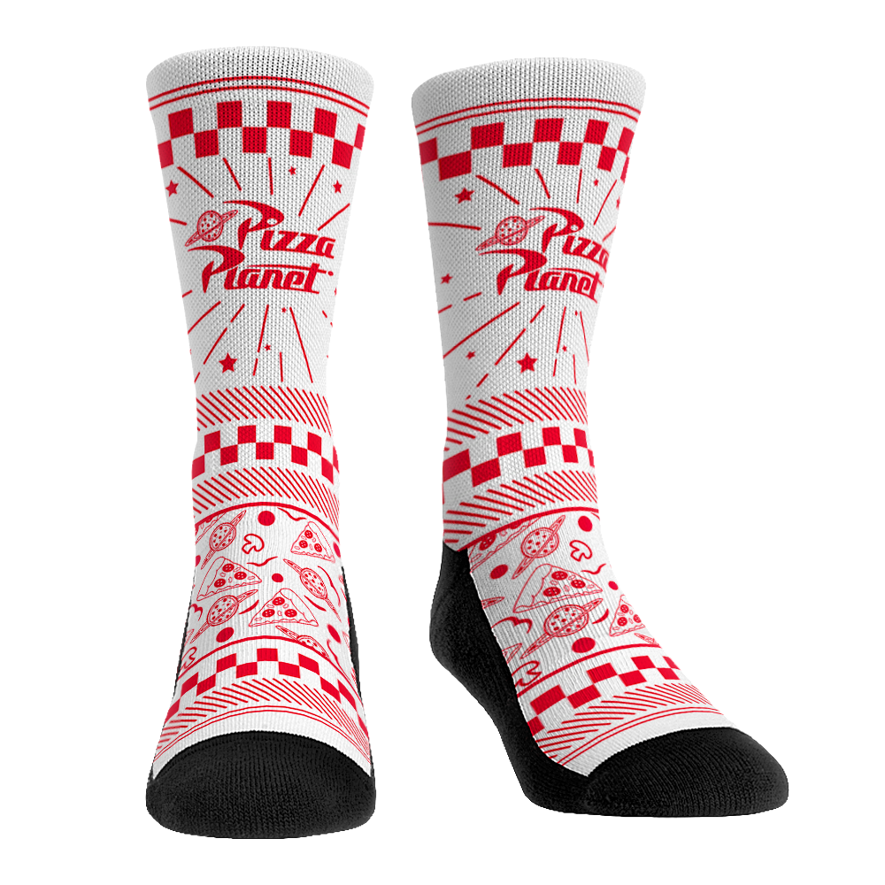 Toy Story - Pizza Planet (White) Crew Socks