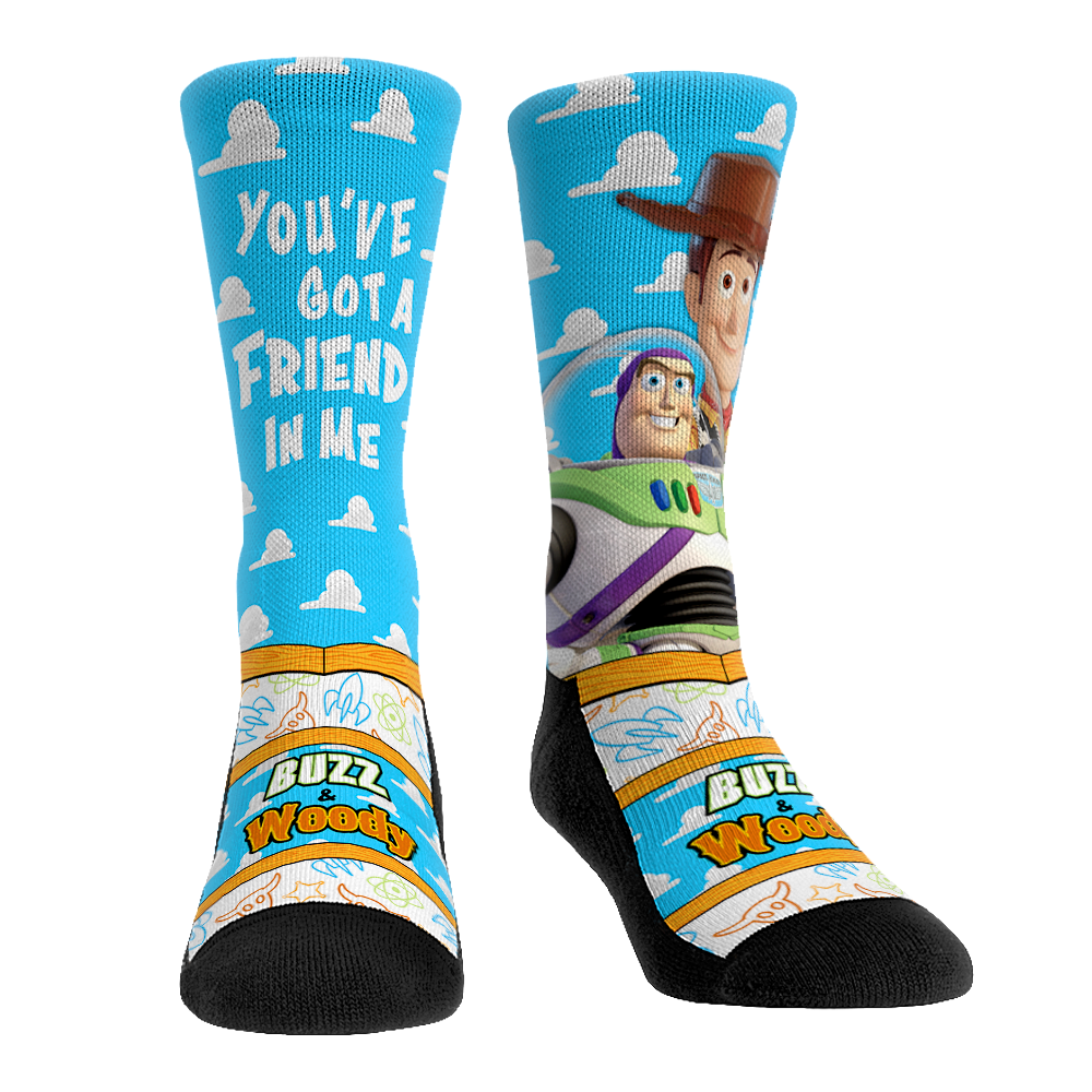 Toy Story - You've Got a Friend in Me Crew Socks