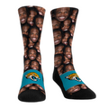 Travis Hunter - Jacksonville Jaguars - Face Repeat Crew Socks