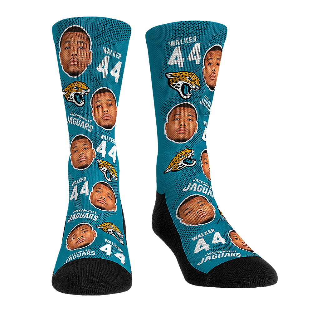 Travon Walker - Jacksonville Jaguars - Football Guy Crew Socks