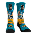 Trevor Lawrence - Jacksonville Jaguars - Highlight Crew Socks