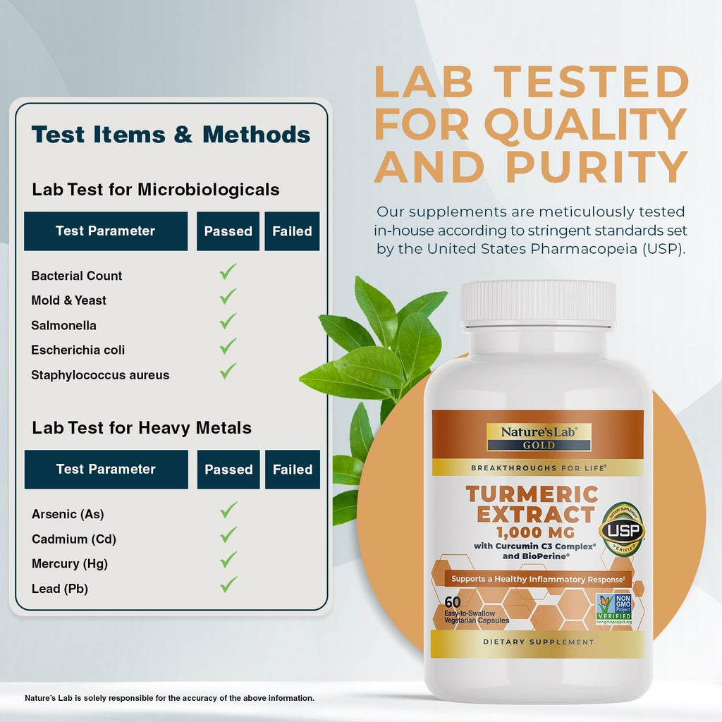 Gold Turmeric Extract with Curcumin C3 and BioPerine - 60 capsules