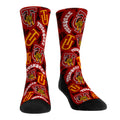 Tuskegee Golden Tigers - Logo Sketch Crew Socks