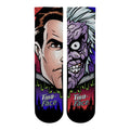 Two-Face - Split Face Crew Socks