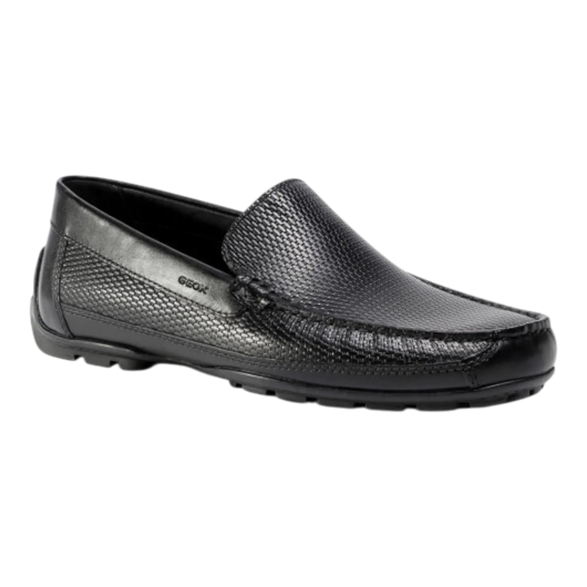 Geox U Moner A Men’s Driving Shoes – Black