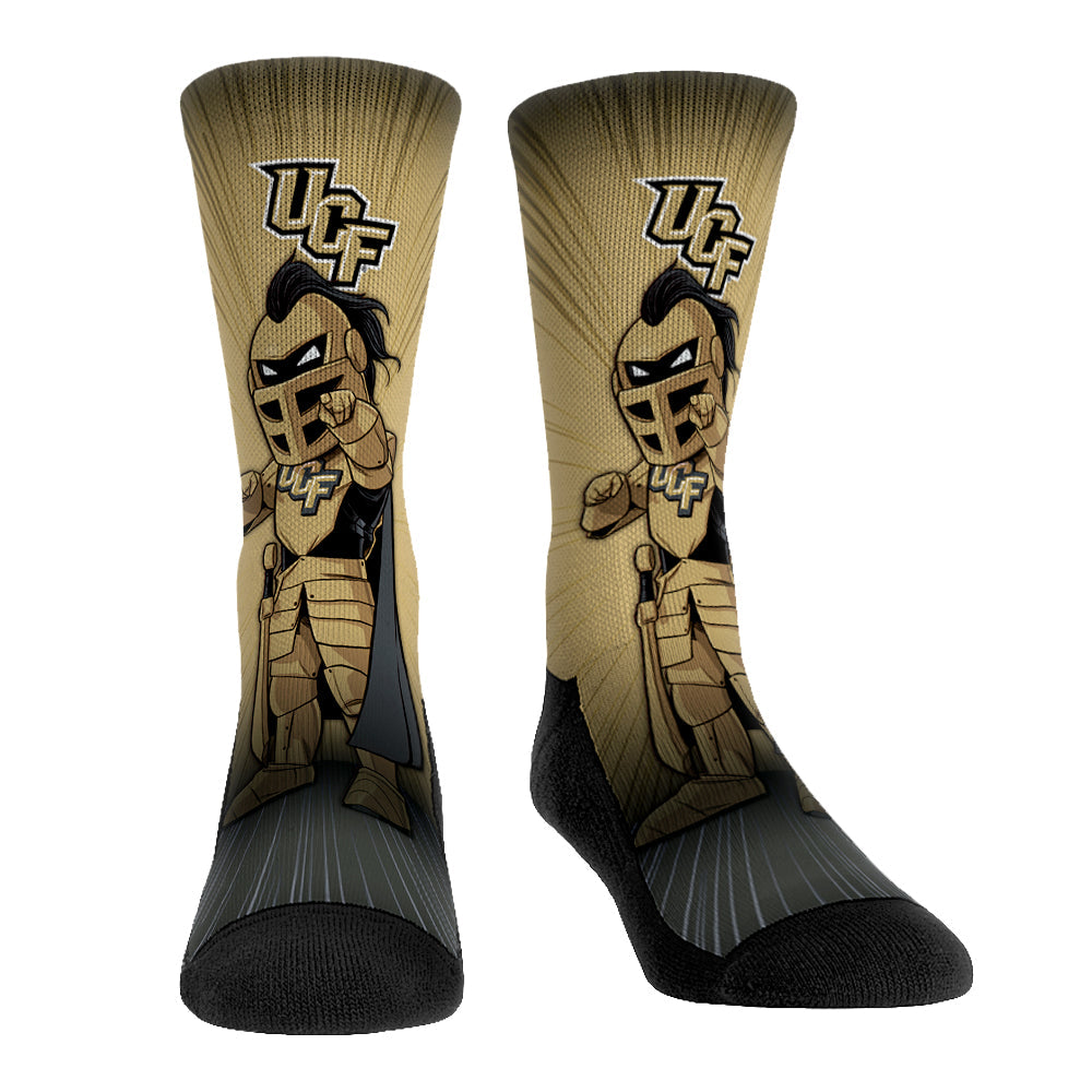 UCF Knights - Mascot Pump Up! Crew Socks