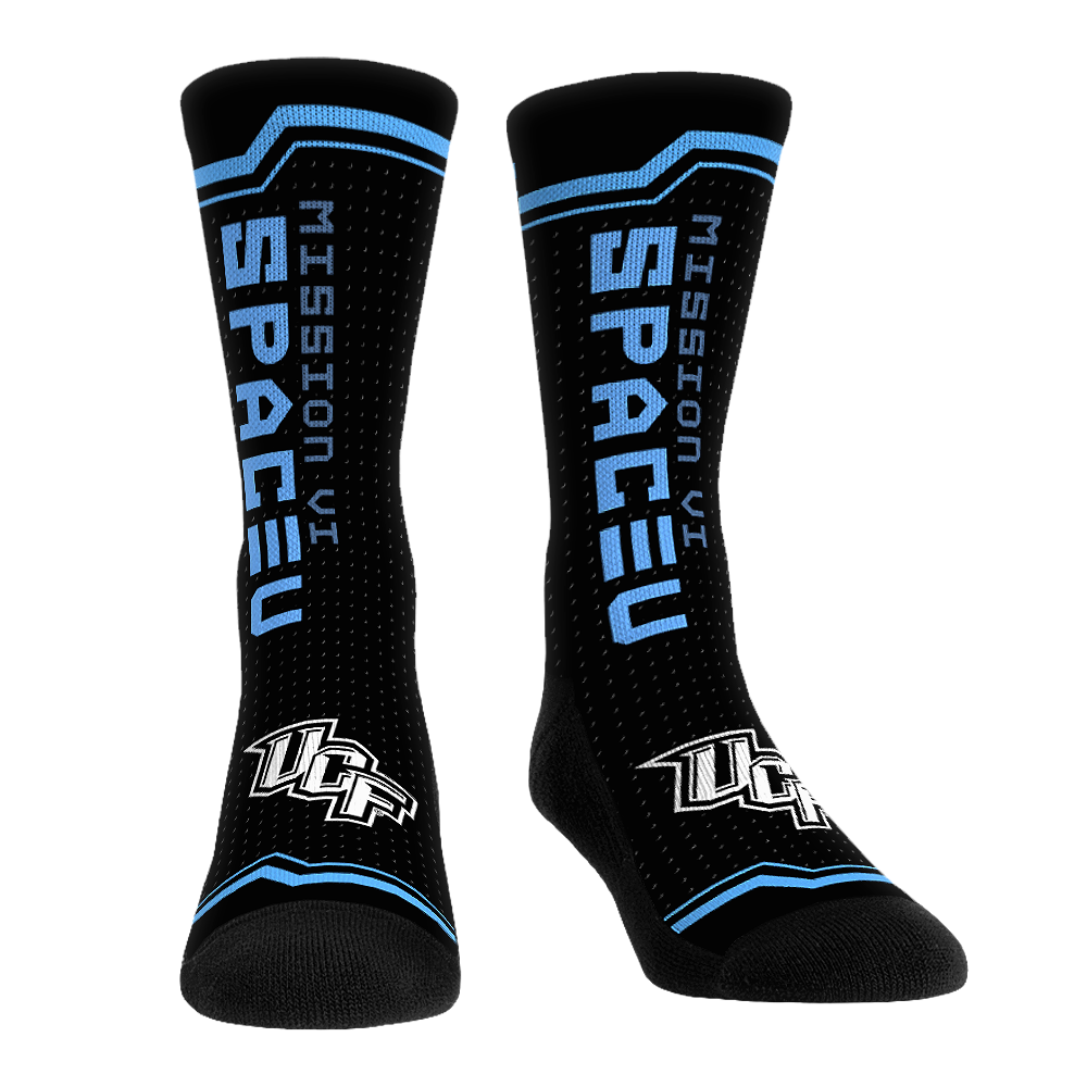 UCF Knights - Space Game - Space U Jersey Crew Socks