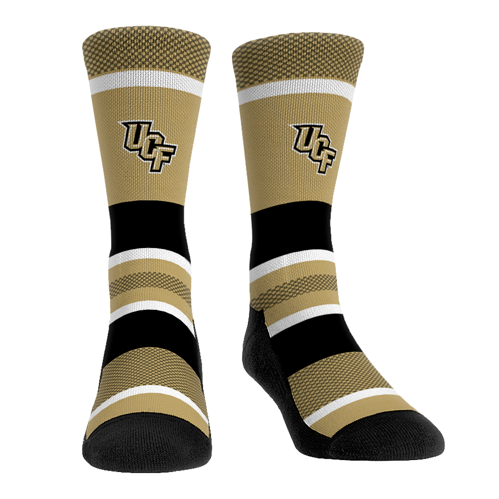UCF Knights - Tech Stripe Crew Socks