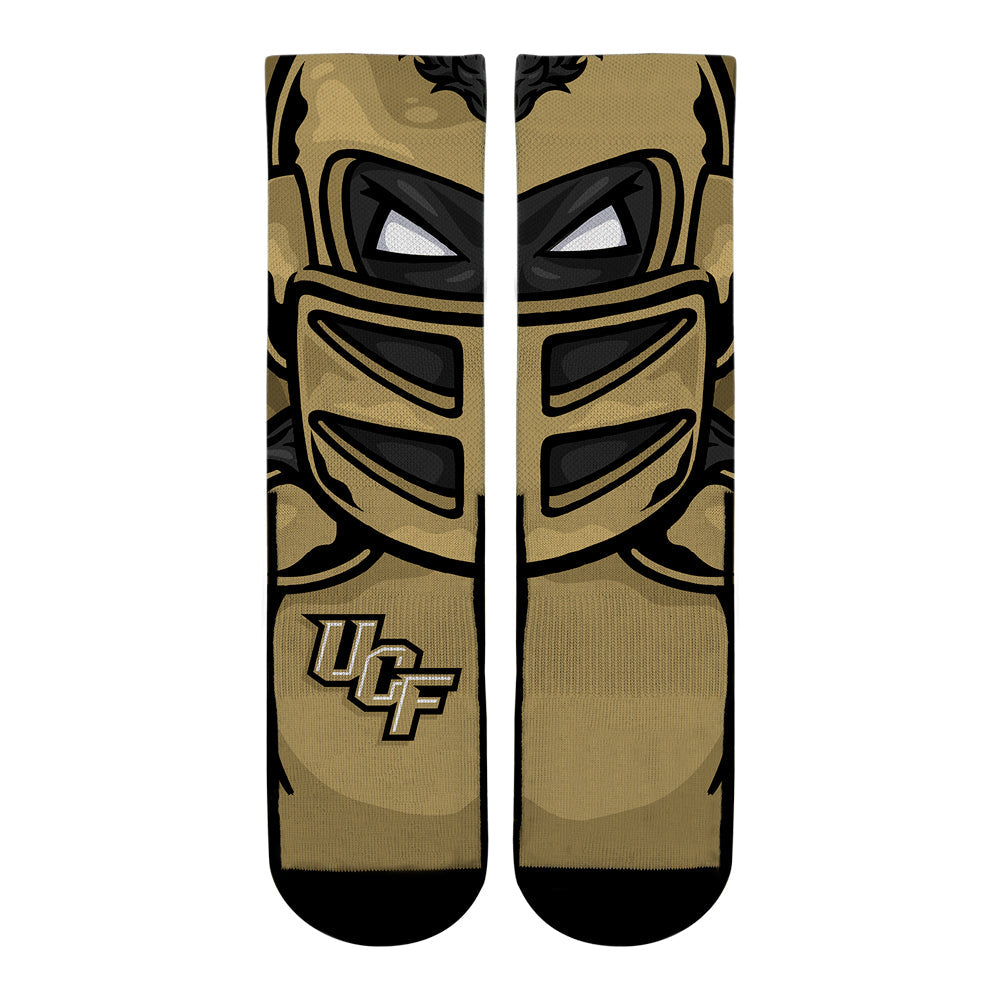 UCF Knights - Knightro Mascot Crew Socks