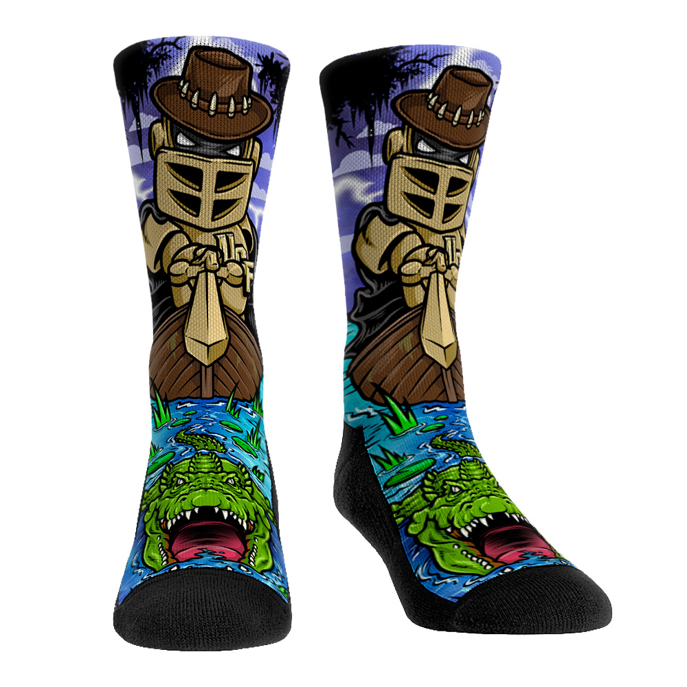 UCF Knights - Knightro Gator Hunter Crew Socks