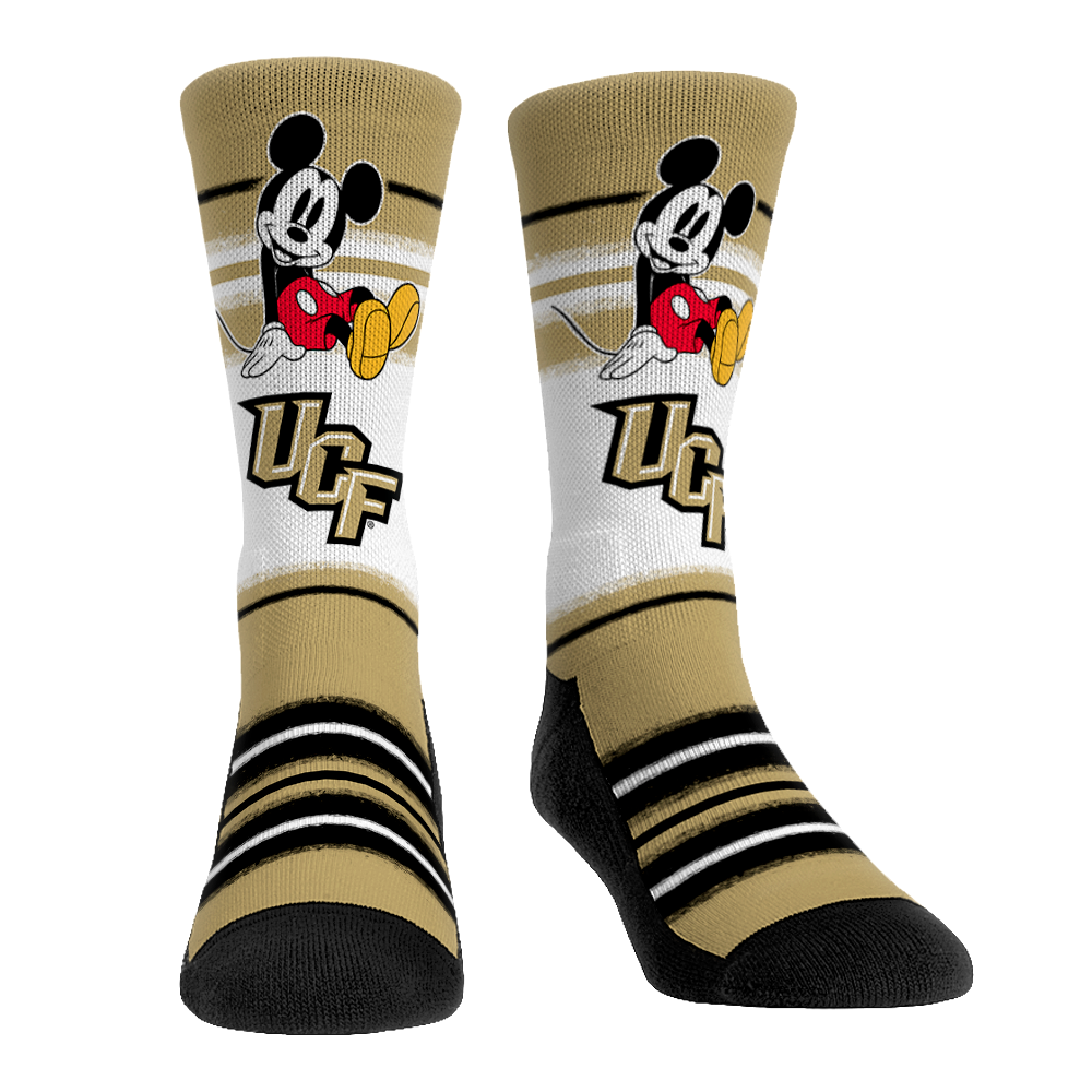 UCF Knights - Disney - Sit Stripe Crew Socks
