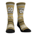 UCF Knights - Go Knights! Charge On! Crew Socks