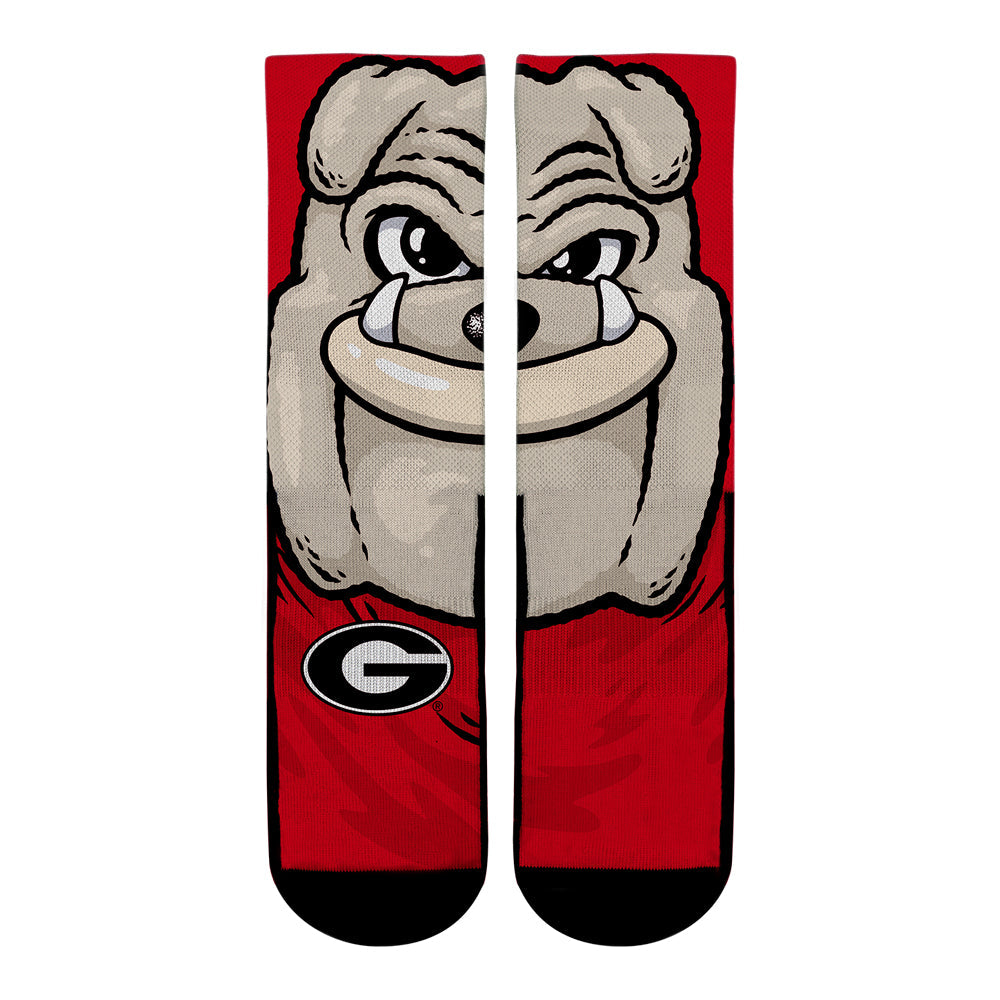 Georgia Bulldogs - Hairy Dawg Crew Socks