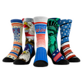 USA Crew Socks 5-Pack