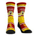 USC Trojans - SpongeBob SquarePants Tiki Stripe Crew Socks
