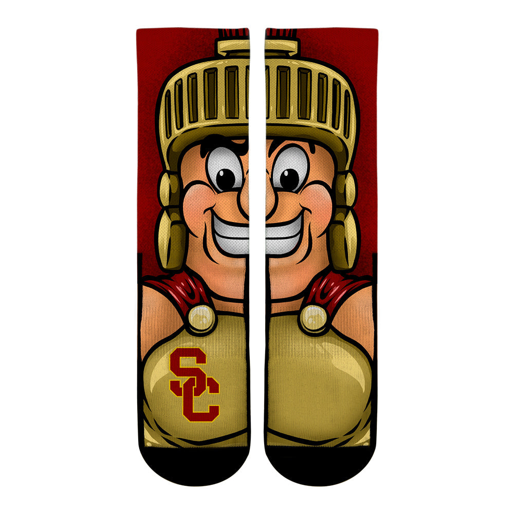 USC Trojans - Mascot Crew Socks