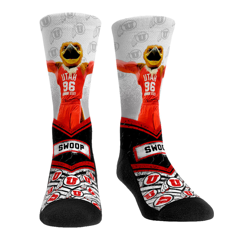 Utah Utes - Mascot Walkout Crew Socks
