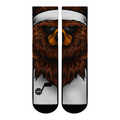 Utah Jazz - Split Face Mascot Crew Socks
