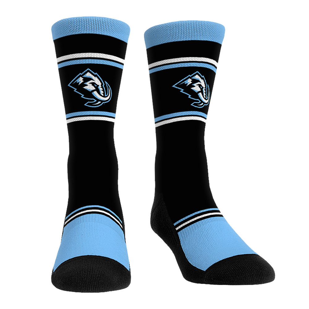Utah Mammoth - Big Block Stripe Crew Socks