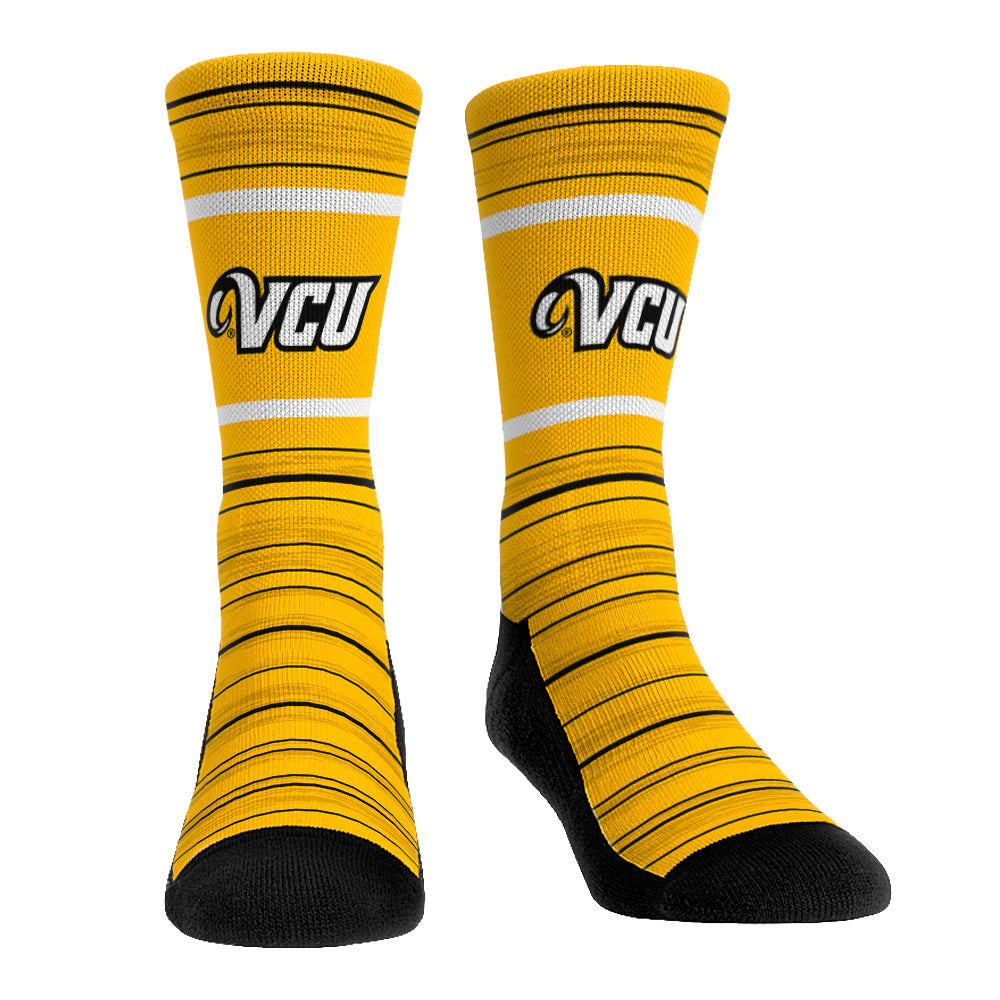VCU Rams - Classic Lines Crew Socks
