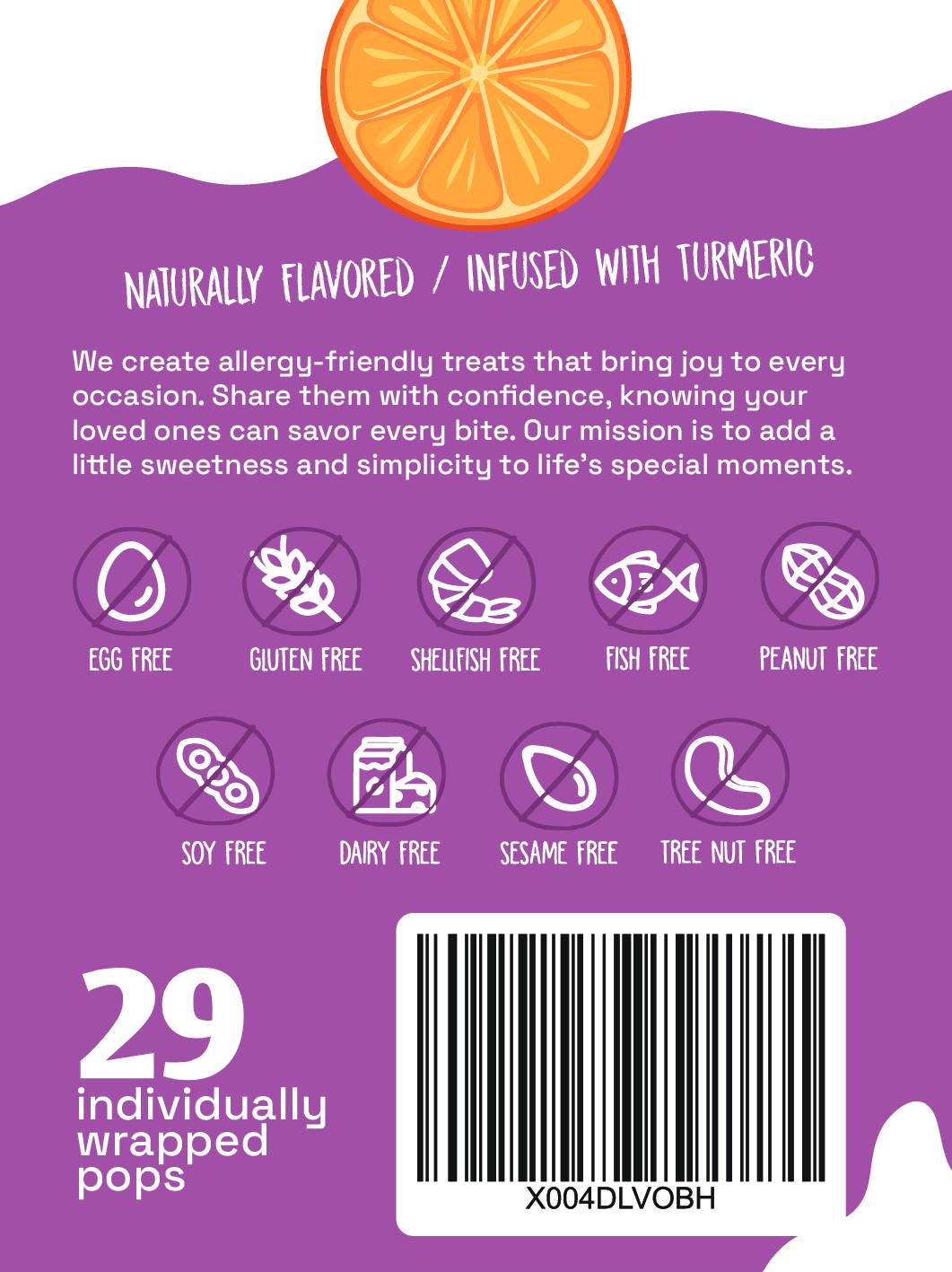 Andy Anand Sugar - Free Vitamin C Lollipops, 29 ct, 8.8 oz – Real Fruit Juice, Keto, Kids Immune Support, Birthday & Holiday Gift Box