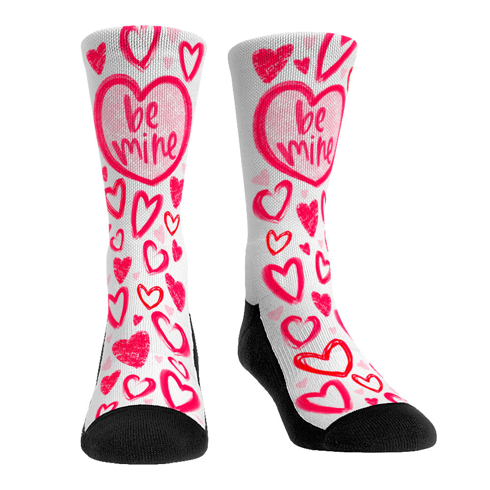Valentine's Day - Be Mine Crew Socks