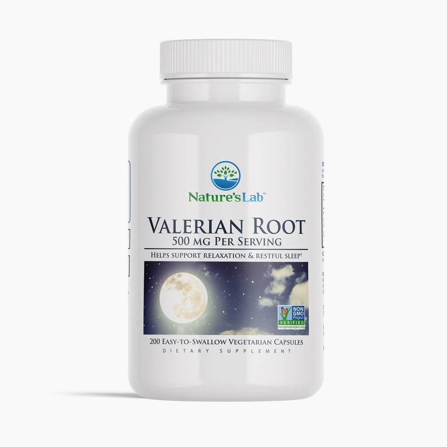 Valerian Root 500 mg - 200 Capsules